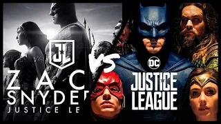 JUSTICE LEAGUE SNYDER CUT VS WHEDON CUT TRAILER