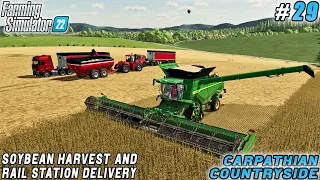 Straw Baling and Preparing the Million-Dollar Train | Carpathian Farm | Farming simulator 22 | #29