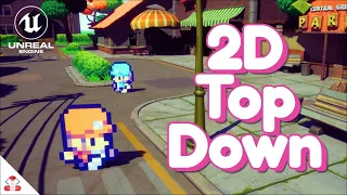 Make a 2D Top Down Game in Unreal Engine 5 - Tutorial