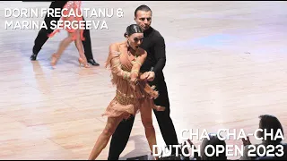 Dorin Frecautanu & Marina Sergeeva - ChaChaCha | WDC World Championships | Dutch Open 2023