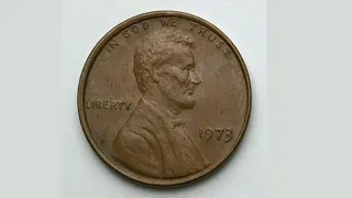 USA 1973 ONE CENT Coin VALUE - LINCOLN