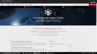 Warframe Creator Program - Should I apply?