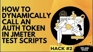 HOW TO DYNAMICALLY CALL AN AUTH TOKEN IN JMETER TEST SCRIPTS!! JMETER!!Hack #2