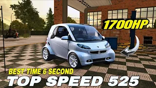Gearbox Smart Fortwo Car Parking 1700HP (No Glitch)