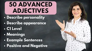 50 Advanced Adjectives To Describe Personality & Appearance In English | Vocabulary | ChetChat