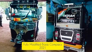 Fully Modified Bajaj Compact 2021 | Deeraj Auto Works