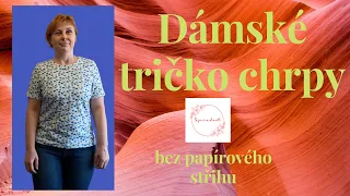 Jak ušít dámské tričko z úpletu? Návod zdarma bez papírového střihu