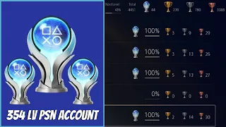 I Raised My PSN Account To Level 354 With These Platinum Trophies