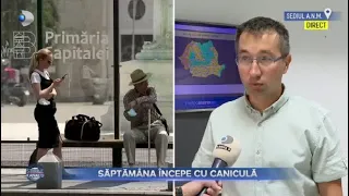 Stirile Kanal D (04.07.2022) - Un nou val de temperaturi sufocante! Saptamana incepe cu canicula!