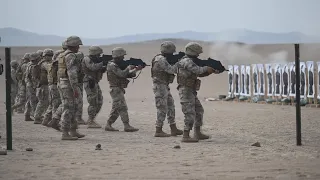 U.S. Marines train Peruvian Marines in Breaching, C4 and Weapons