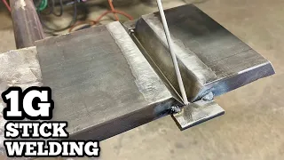 1G Plate Stick Welding | SMAW