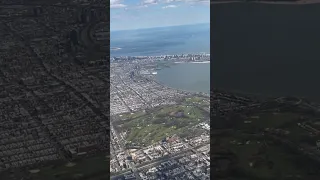 View of NY from the air #newyork #view #travel #sky