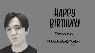 I Was Here (Tribute to Dimash) Happy 26th Birthday