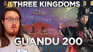 History Student Reacts Battle of Guandu - Three Kingdoms by Kings and Generals