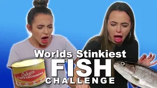 Stinky Fish Challenge - Merrell Twins