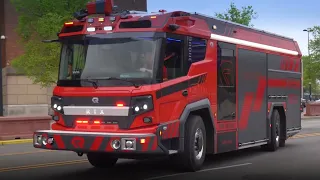 Take a test drive with the all new Rosenbauer RTX Electric Fire Truck