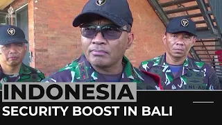 G20 Summit: Indonesia boosts security in Bali