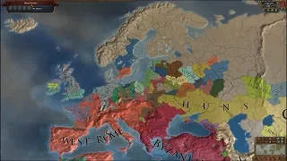Europa Universalis 4 AI Timelapse - Extended Timeline Mod 425-2500