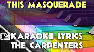 THIS MASQUERADE THE CARPENTERS KARAOKE LYRICS YAMAHA PSR S975