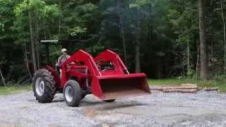 MF 240 4WD with Loader