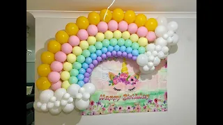 How to make rainbow balloon