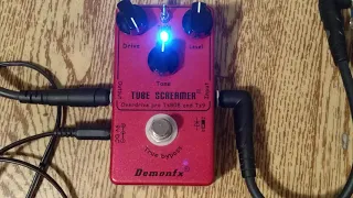 Demonfx TUBE SCREAMER II - 4 Tube Screamers in One Pedal