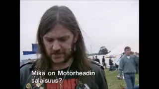 Lemmy Kilmister interview, Reading Festival 1988