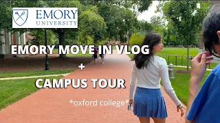 Emory University Move In Vlog (Ft. my sister)| Campus Tour, Room Tour, & Dorm Shopping