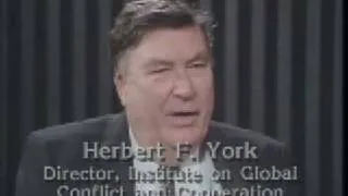 Conversations with History:  Herbert F. York