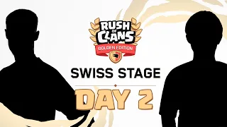 Rush of Clans Golden Edition: Swiss Stage - Day 2 | #ClashWorlds | Clash of Clans | Akari Gaming