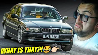 OLD BMW 7 Series Was NOT Made For This😂 // Nürburgring