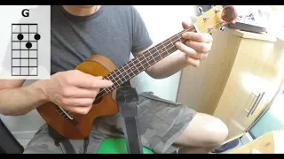 Here Comes the Sun, George Harrison - Easy ukulele fingerstyle tutorial in 5 steps