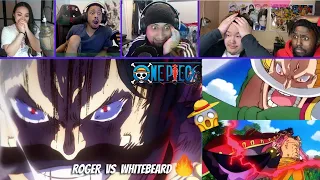 Gol D Roger vs Whitebeard 🔥🔥 | One Piece Reaction Mashup