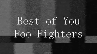 Foo Fighters - Best of You - Subtitulada (Español / Inglés)