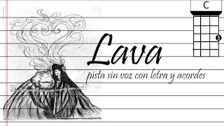 LAVA (Pixar ) completa  Letra y  acordes, sin voz  karaoke