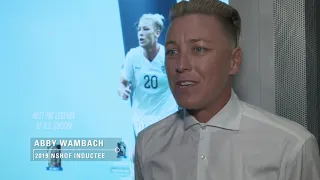 Abby Wambach & Sunil Gulati | 2019 National Soccer Hall of Fame Induction Recap