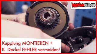 KUPPLUNG montieren & FEHLER vermeiden! - VESPA Motor RESTAURATION Part 12 | Motoerevo, Darmstadt