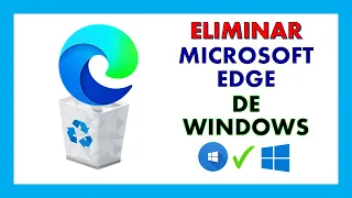 Como desinstalar MICROSOFT EDGE definitivamente