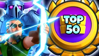 How I finished TOP 50 in the Global tournament🤩 - Clash Royale