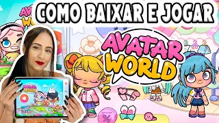 AVATAR WORLD GAME COMO JOGAR E BAIXAR | MOSTRANDO O JOGO Mary Games