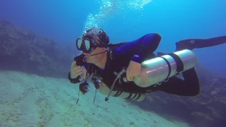 Sidemount training in Cuba with Aquasub