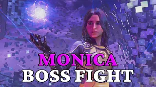 Monica Boss Fight (Challenge IV) as Black Widow Solo - All 4 Phases - Marvel's Avengers