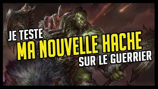 ON TESTE MA NOUVELLE HACHE KANG LE DECAPITEUR SUR LE GUERRIER ! - WOW CLASSIC