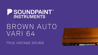 Soundpaint - Brown Auto-Vari 64 UDS - Official Walkthrough