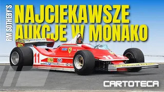 BOLID FORMUŁY 1 za 6,5M € czyli ZAPOWIEDŹ NAJCIEKAWSZYCH AUKCJI RM SOTHEBY'S W MONAKO