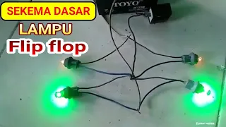 lampu flip flop