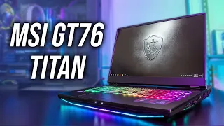 MSI GT76 Titan Gaming Laptop Review - 9900K + RTX 2080 Power!