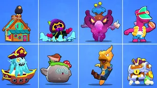 Season 19 - ALL NEW BRAWLER + SKINS WINNING & LOSING ANIMATION!