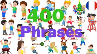 Apprendre 400 phrases en français. Cette vidéo vous aidera à parler facilement le français.