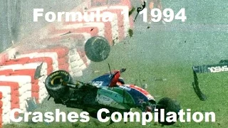 Formula 1 1994 Crashes Compilation